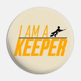 Keeper Gold Black Pin