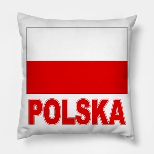 The Pride of Poland - Polish Flag and Language Pillow