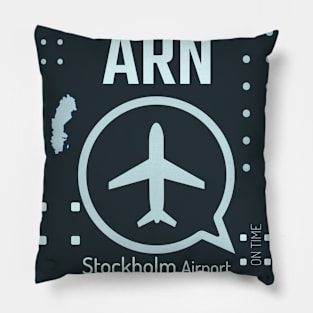 Airport ARN Stockholm 5 Pillow