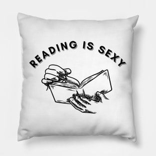 Reading is sexy Pillow