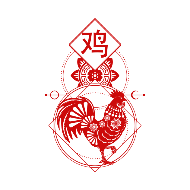 Chinese, Zodiac, Rooster, Astrology, Star sign by Strohalm