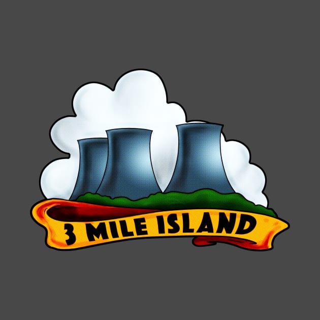 3 Mile Island by Harley Warren