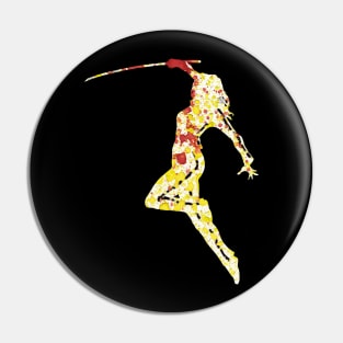 Paint Spatter Kiddo Pin