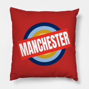 manchester is red Pillow