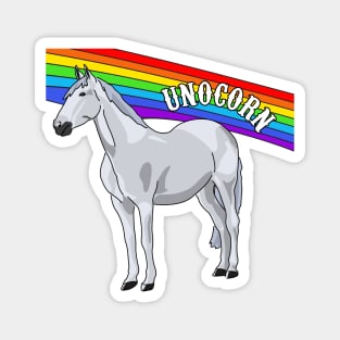 Shadow the Unocorn - Unicorn Art Magnet