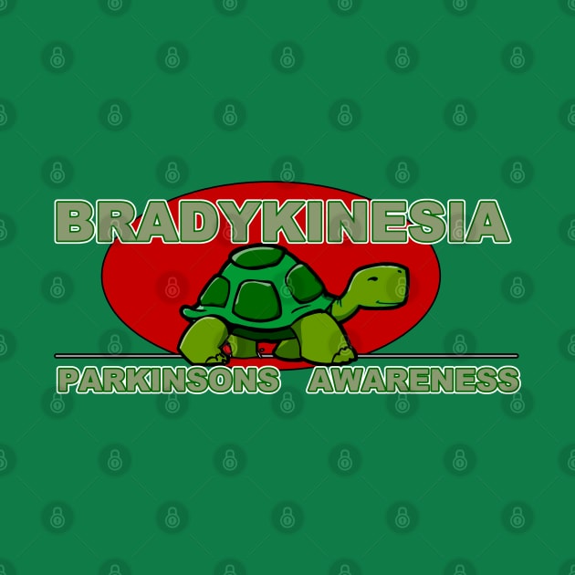 Bradykinesia "Cute Turtle" Parkinsons Awareness by SteveW50