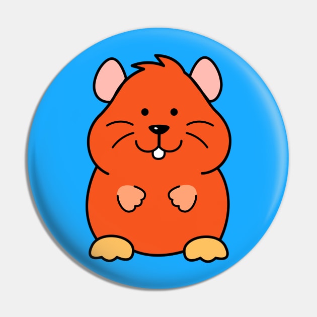 Hamster Pin by samshirts