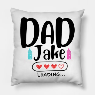 Dad Est 2024 Promoted to Daddy 2024 Pregnancy Announcement Pillow