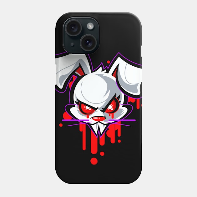 Vampire Bunny Dark Phone Case by Sanguiphilia