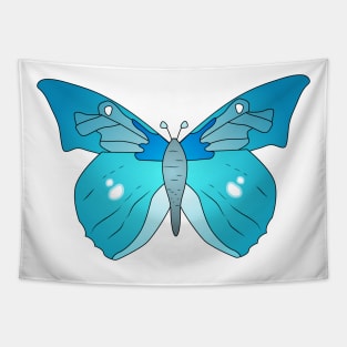 Blue butterfly Tapestry