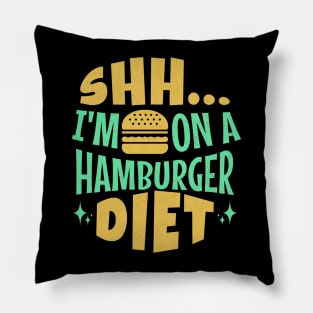 Funny Hamburger Pillow