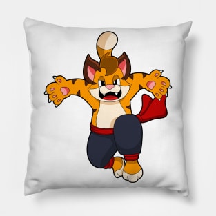 Tiger at Martial arts Karate Pillow