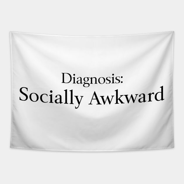 Diagnosis: Socially Awkward Tapestry by EclecticWarrior101