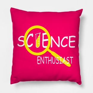 Science Enthusiast Pillow