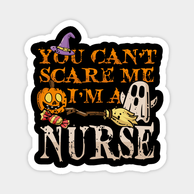 Halloween Nurse Funny Quote Costume DIY Gift Magnet by gaustadabhijot