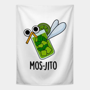 Mos-jito Cute Mojito Drink Pun Tapestry