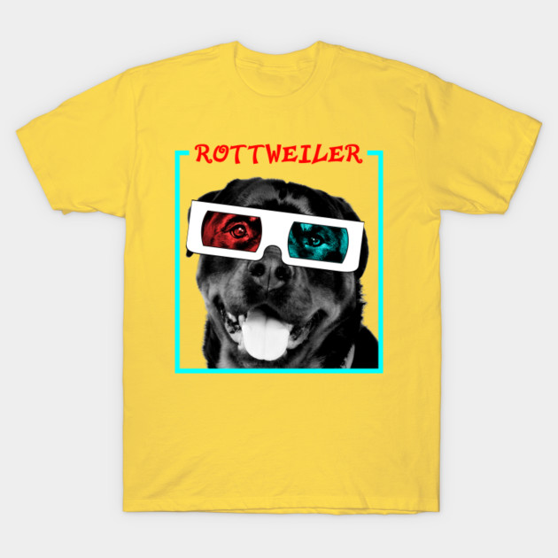 Rottweiler 3d Rottweiler T Shirt Teepublic Uk