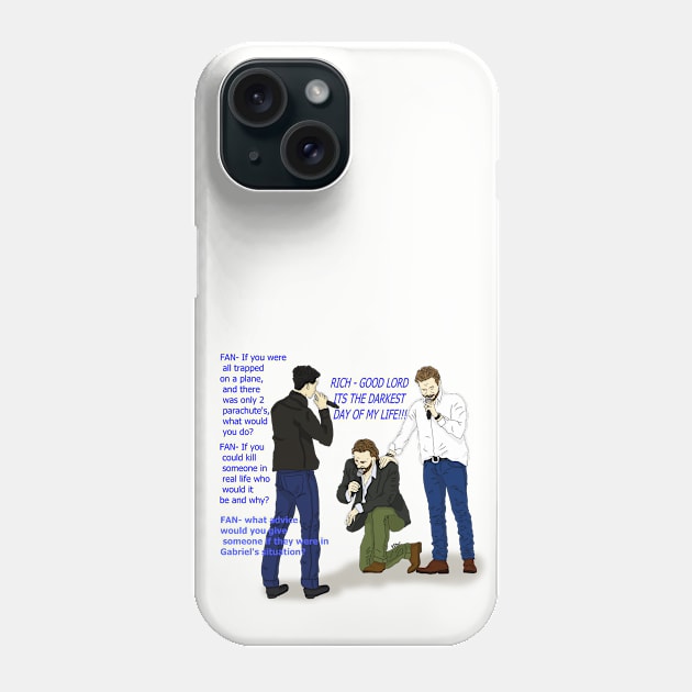 Rich- Worst day of my life Phone Case by Katalendw