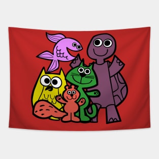 Pals Vitamins Tapestry