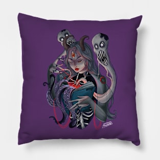 Spellbook Apprentice Pillow