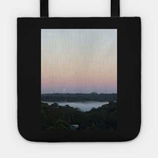 Moonset and Mist Tote