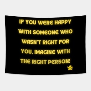 Imagine happiness with the right person now! 😍 Tapestry