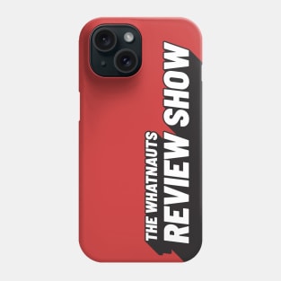 Review Show Logo Black Phone Case