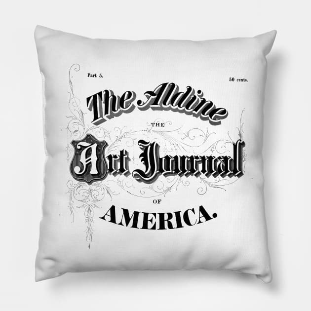 The Aldine Pillow by MindsparkCreative