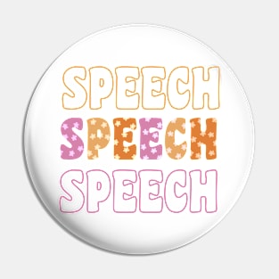 Speech Language Pathologist Pin