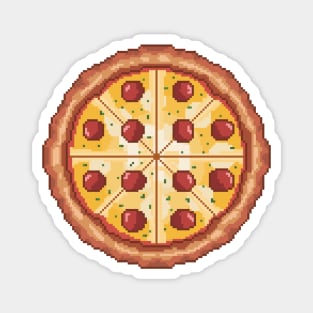 Pizza 8bits Magnet