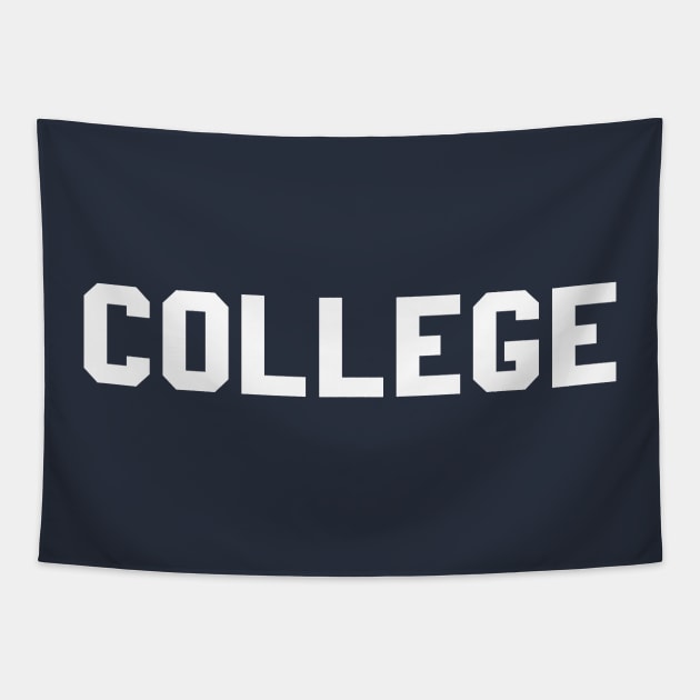 COLLEGE Sweatshirt – Animal House Tapestry by Indie Pop