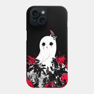 Friendly Floral Ghost Phone Case