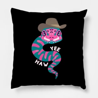 Yee Haw Serpent Pillow