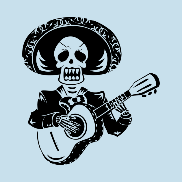 Mexican skull by magamarcas