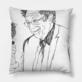 Bernie Sanders & Bird Pillow