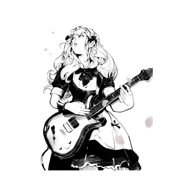 Bandmaid guitarist Kanami by joearc