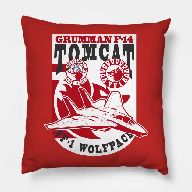 VF-1 Wolfpack Pillow by MBK