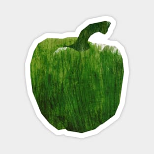 Green Pepper Magnet