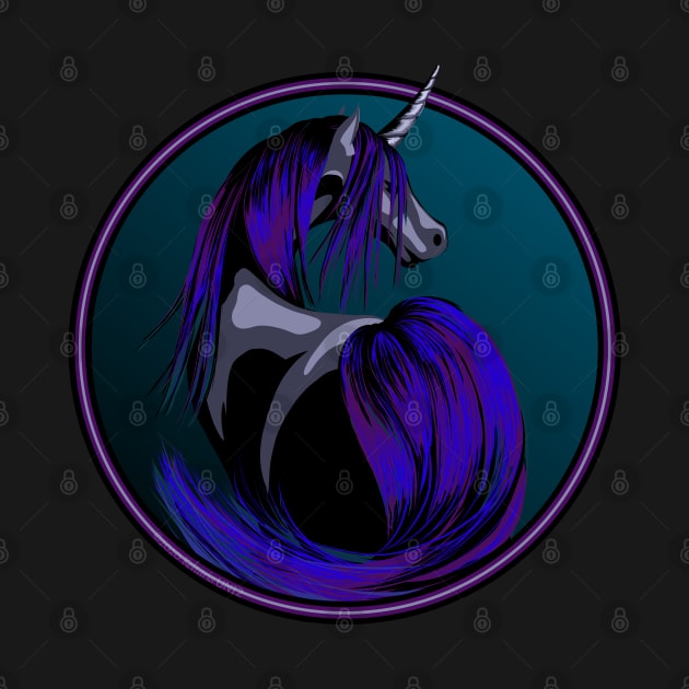 Dark Unicorn by Keltaria