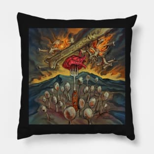 Larman Clamor - "Bleak Heart's Night Waltz" Pillow