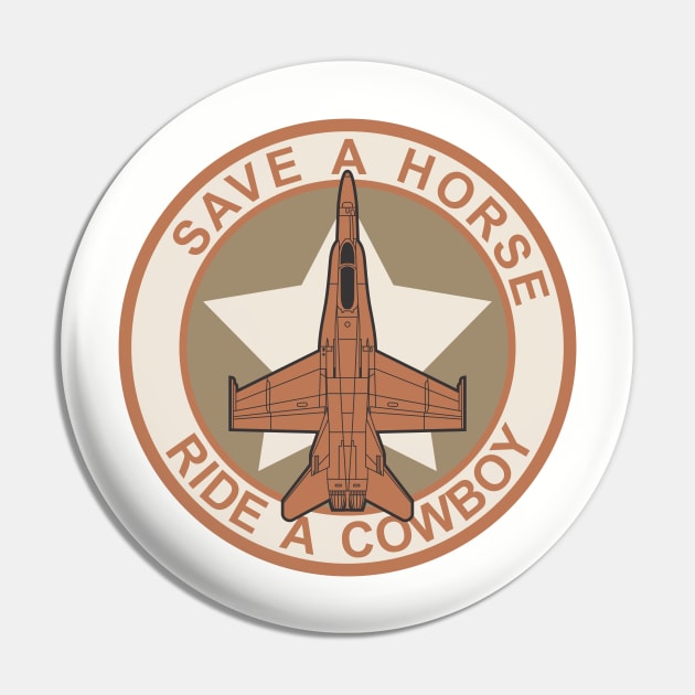 VMFA - 112 Cowboys USMC - F/A-18 Hornet Pin by MBK