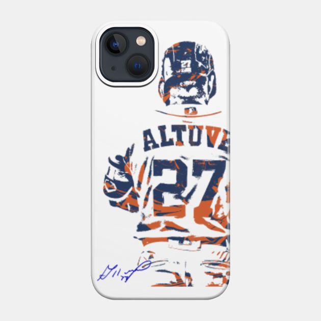 ALTUVE WITH SIGNATURE - Baseball - Phone Case