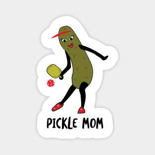 Womens Pickleball Pickle Mom Magnet