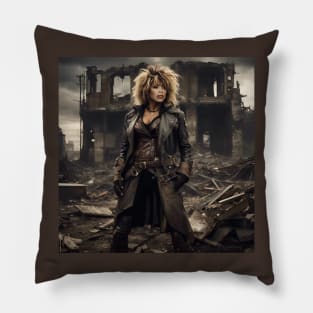 Tina Turner Steampunk Pillow