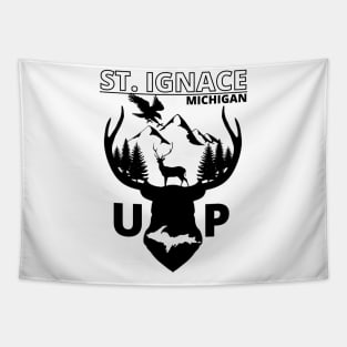 St. Ignace Michigan Upper Peninsula Tapestry