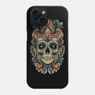 Abstract Skull art Phone Case