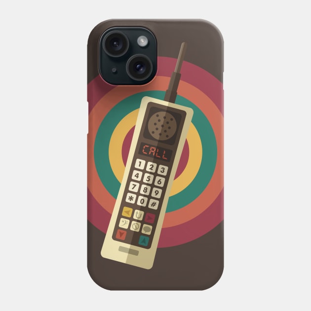 Retro Cellular Phone Phone Case by Dellan