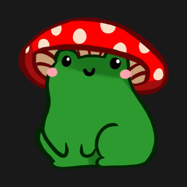 Kawaii Mushroom Frog by StarBunnyDesigns