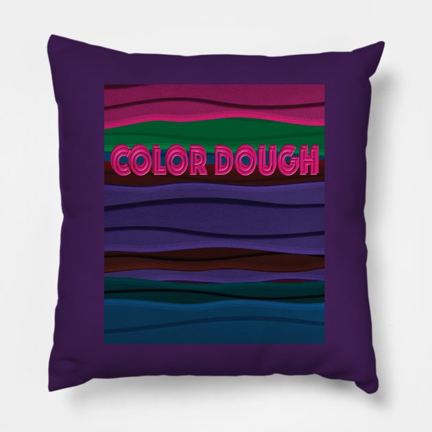 Color Dough Pillow by murshid