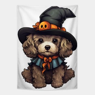 Halloween puppy Dog Tapestry